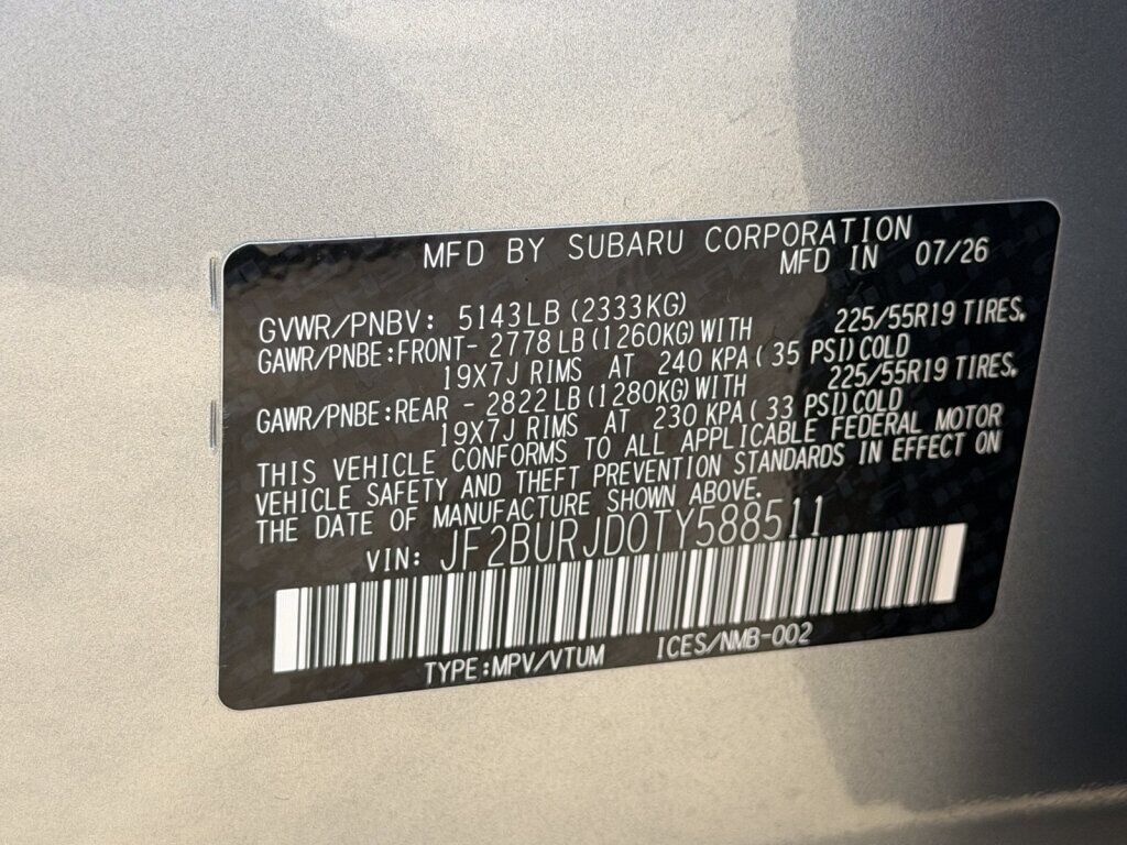 2026 Subaru OUTBACK Touring XT Springfield VA