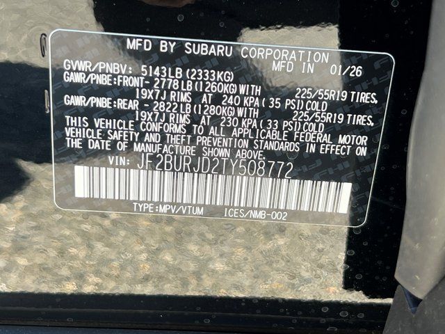 2026 Subaru OUTBACK Touring XT Springfield VA