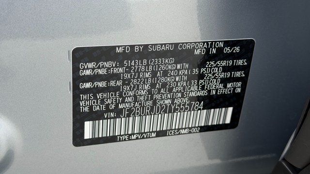 2026 Subaru OUTBACK Touring XT Springfield VA