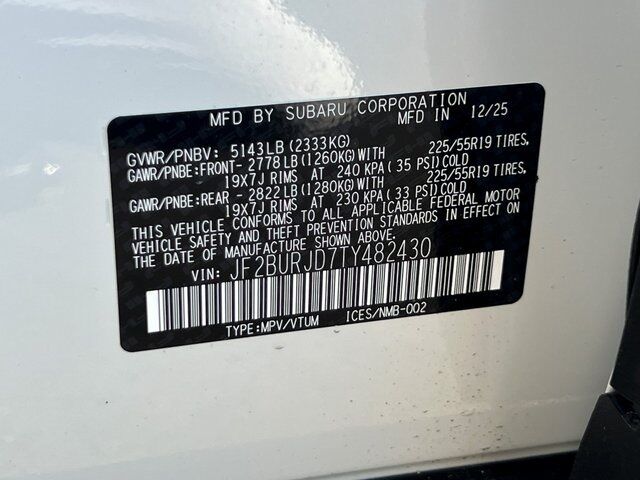 2026 Subaru OUTBACK Touring XT Springfield VA