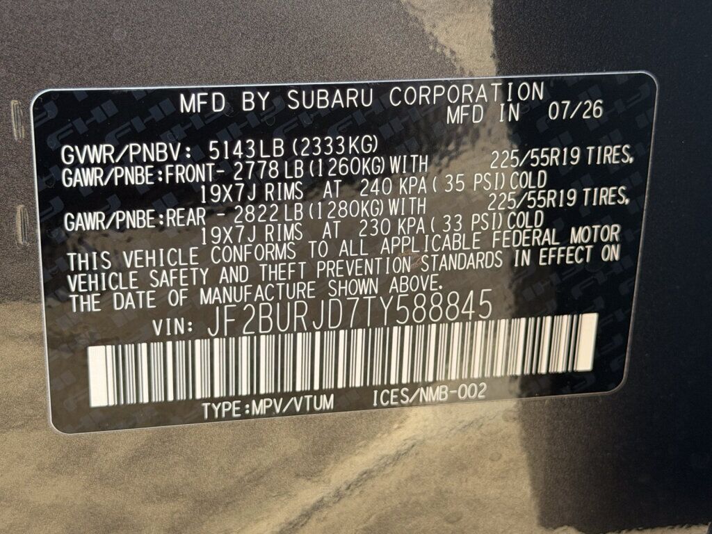 2026 Subaru OUTBACK Touring XT Springfield VA