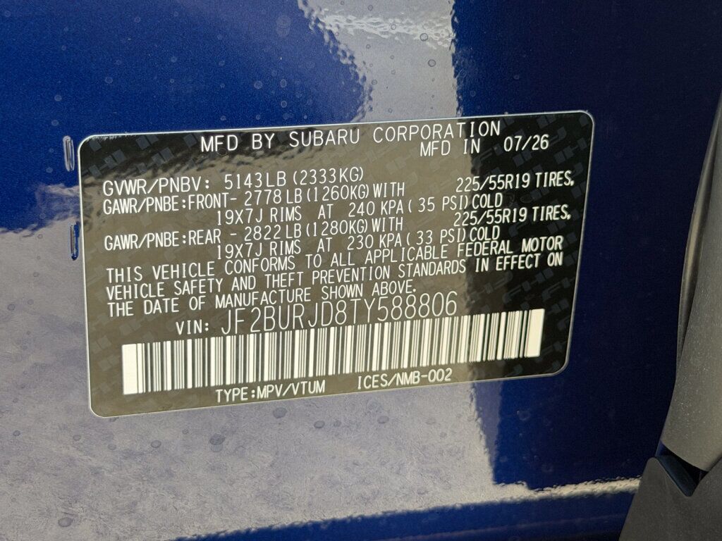 2026 Subaru OUTBACK Touring XT Springfield VA