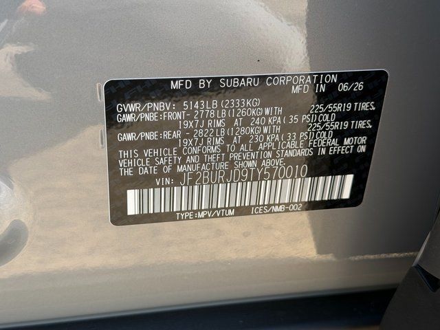 2026 Subaru OUTBACK Touring XT Springfield VA