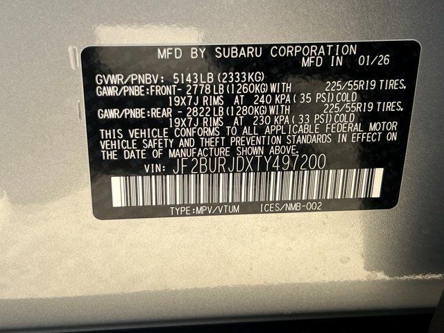 2026 Subaru OUTBACK Touring XT Springfield VA