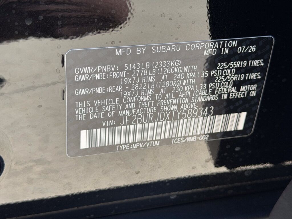 2026 Subaru OUTBACK Touring XT Springfield VA