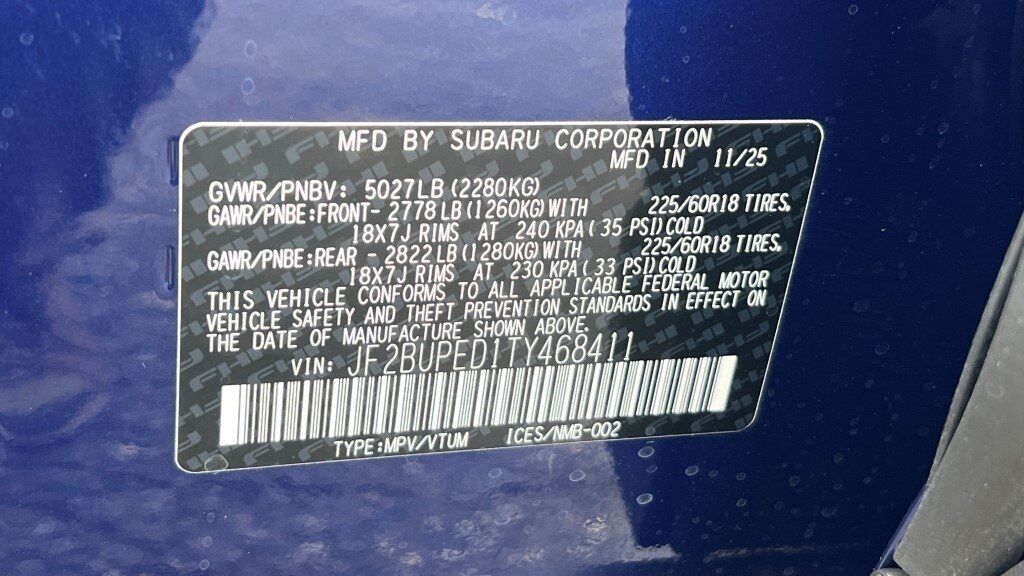 2026 Subaru OUTBACK Touring Fredericksburg VA