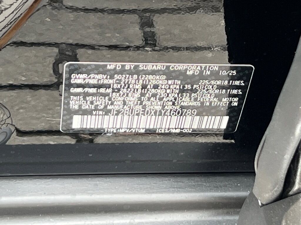 2026 Subaru OUTBACK Touring Hagerstown MD