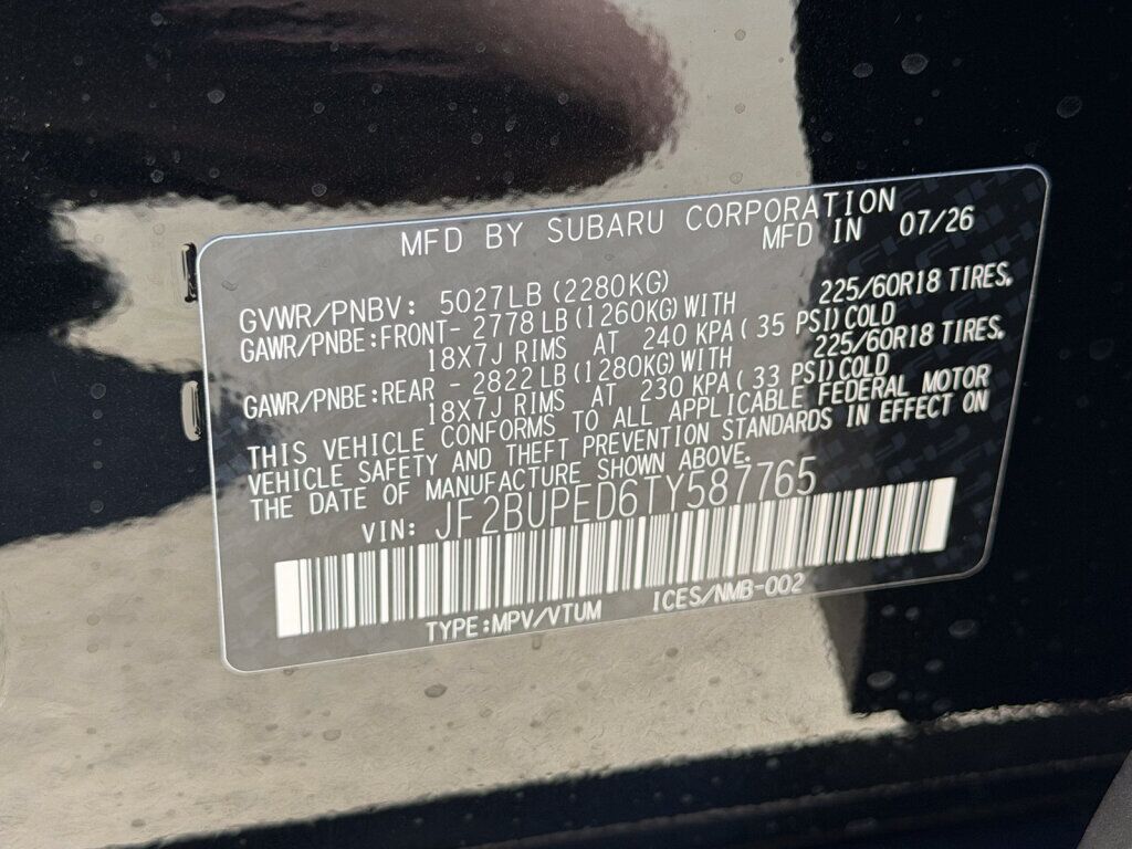 2026 Subaru OUTBACK Touring Springfield VA