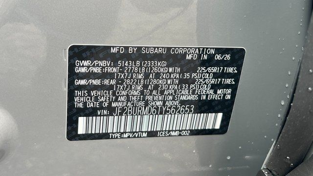 2026 Subaru OUTBACK WILDERNESS Wilderness Fredericksburg VA