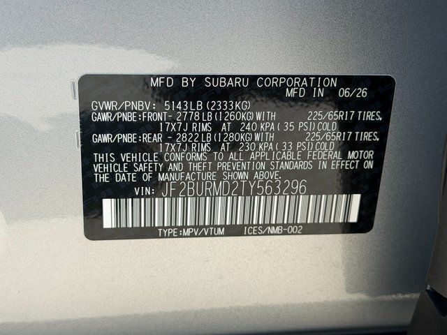 2026 Subaru OUTBACK WILDERNESS Wilderness Springfield VA