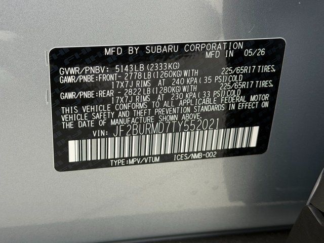 2026 Subaru OUTBACK WILDERNESS Wilderness Springfield VA