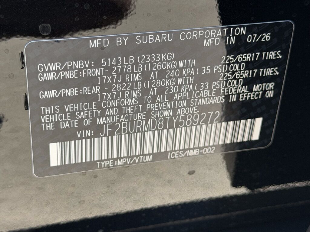 2026 Subaru OUTBACK WILDERNESS Wilderness Springfield VA