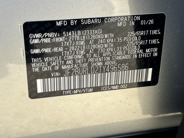 2026 Subaru OUTBACK Wilderness Springfield VA