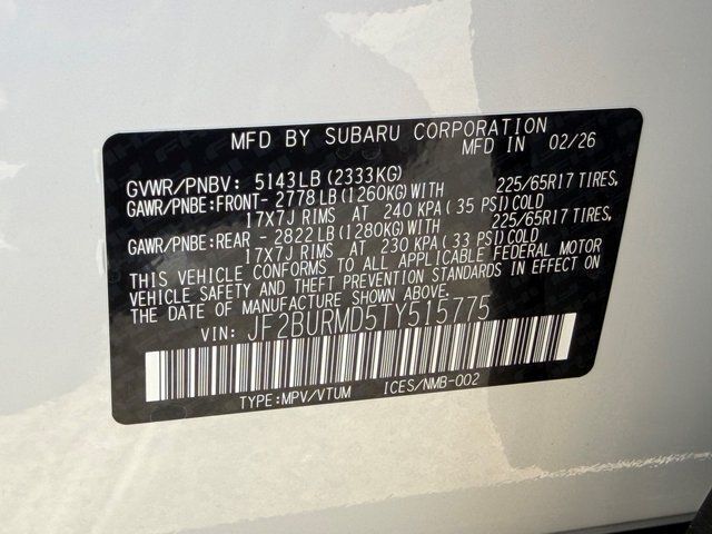2026 Subaru OUTBACK Wilderness Springfield VA
