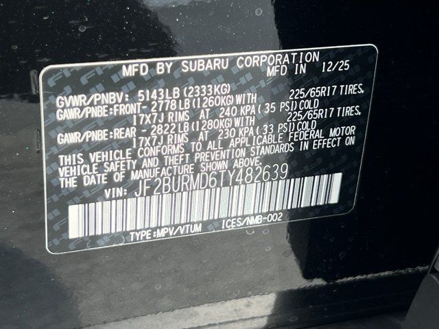 2026 Subaru OUTBACK Wilderness Springfield VA