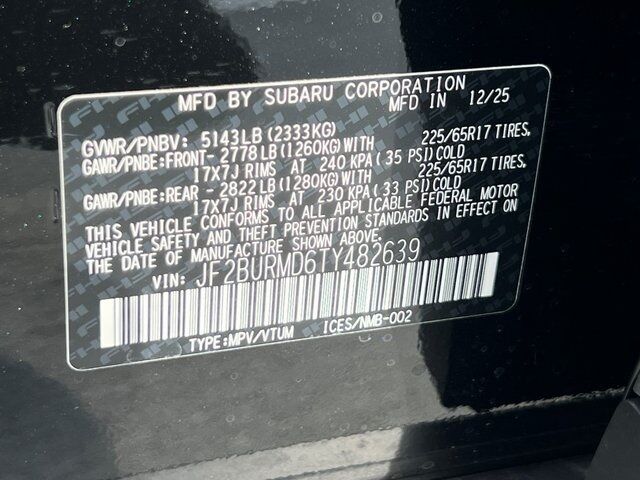 2026 Subaru OUTBACK Wilderness Springfield VA