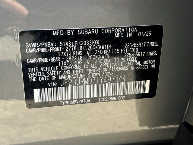 2026 Subaru OUTBACK Wilderness Springfield VA
