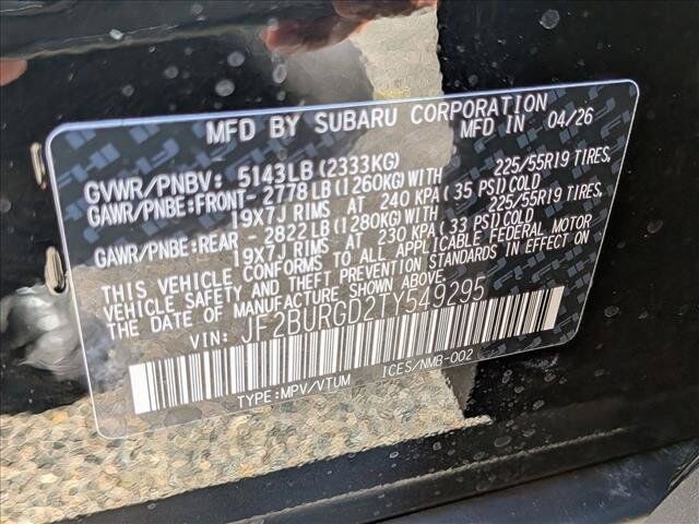 2026 Subaru Outback Limited XT Roseville CA