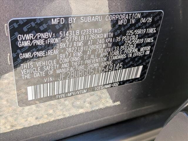 2026 Subaru Outback Limited XT Roseville CA