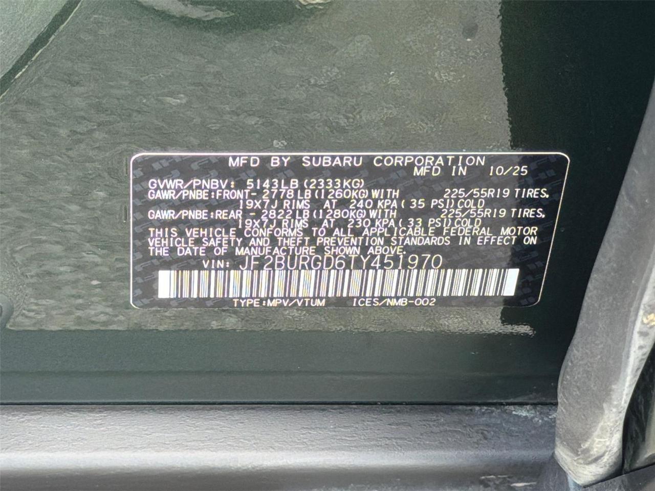 2026 Subaru Outback Limited XT Hagerstown MD