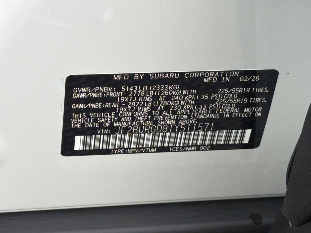 2026 Subaru Outback Limited XT Hagerstown MD