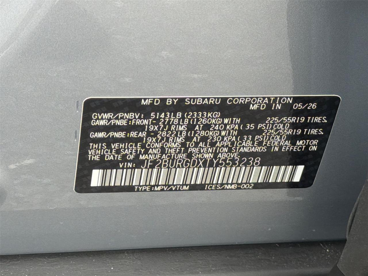 2026 Subaru Outback Limited XT Hagerstown MD