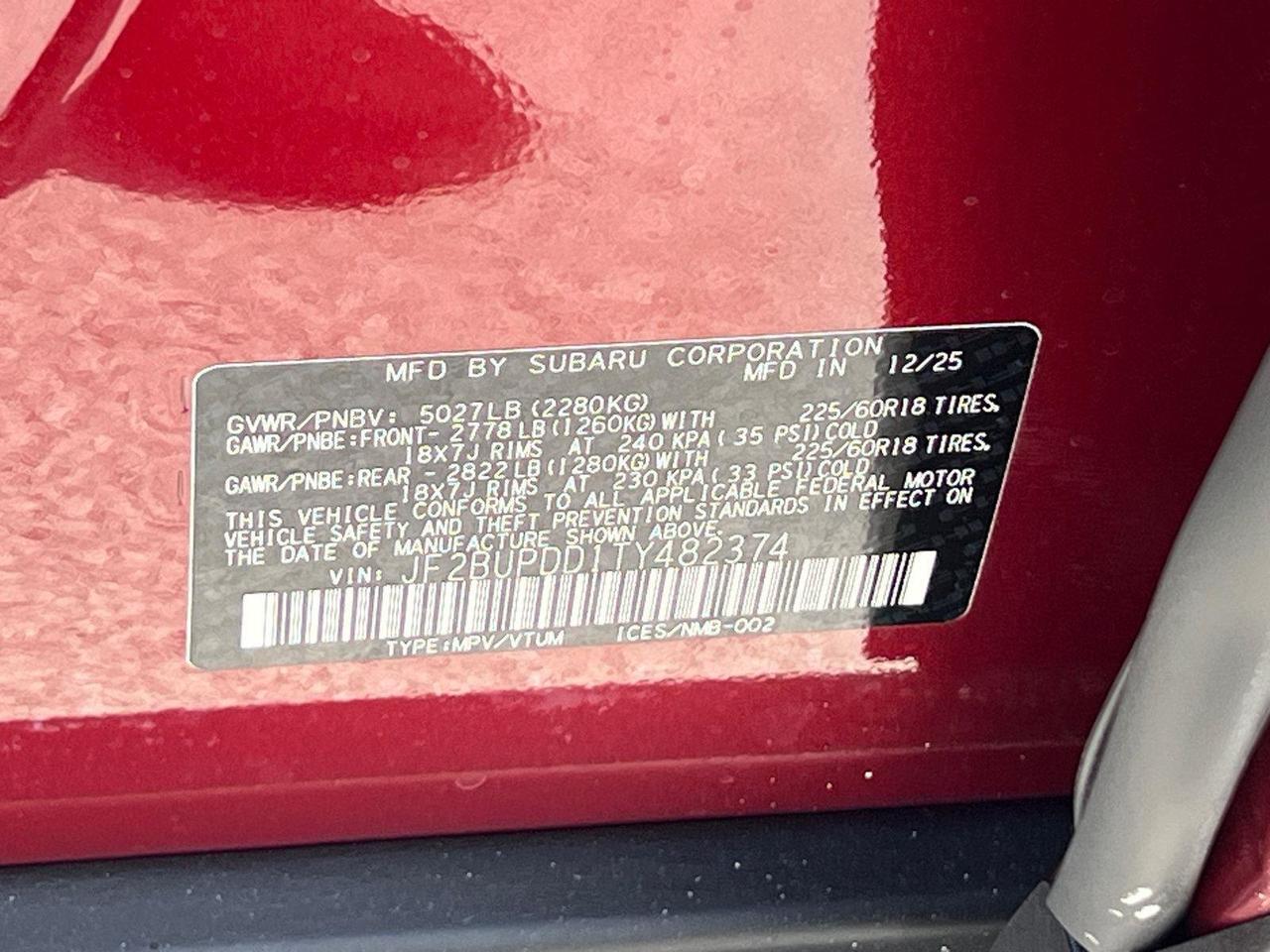 2026 Subaru Outback Limited Hagerstown MD