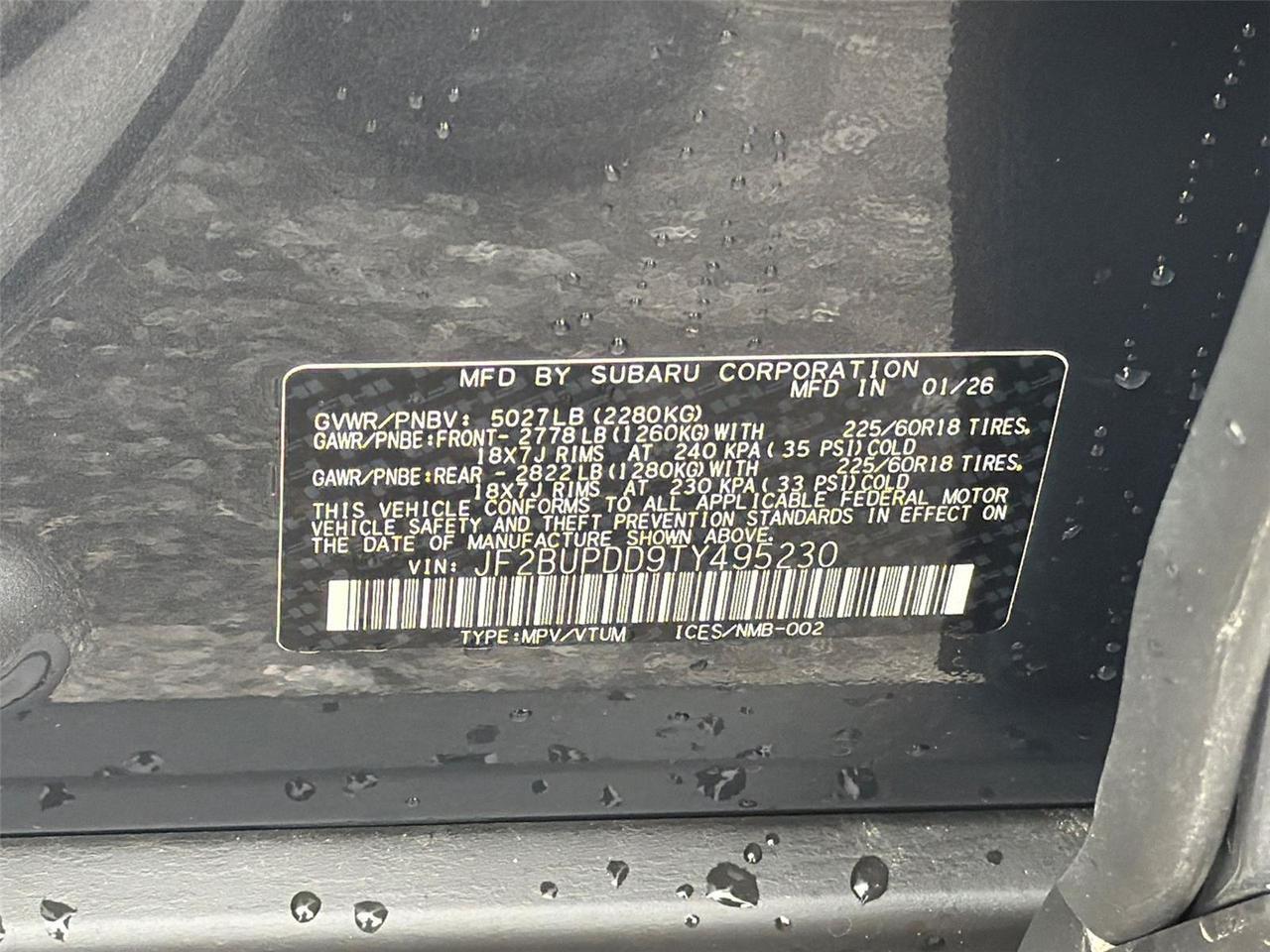 2026 Subaru Outback Limited Hagerstown MD