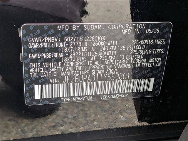 2026 Subaru Outback Premium Roseville CA
