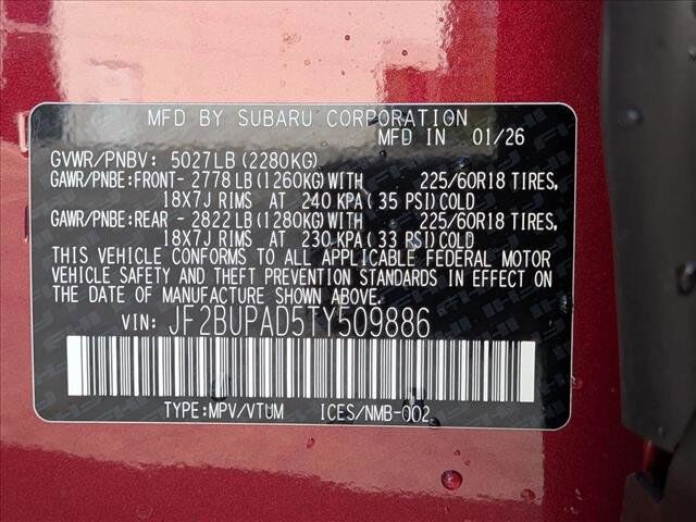 2026 Subaru Outback Premium Roseville CA