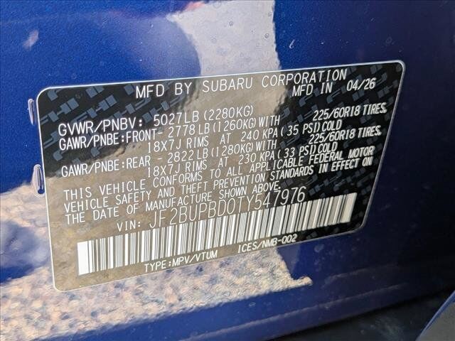 2026 Subaru Outback Premium Roseville CA