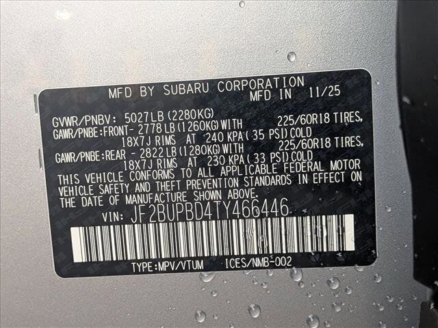 2026 Subaru Outback Premium Roseville CA