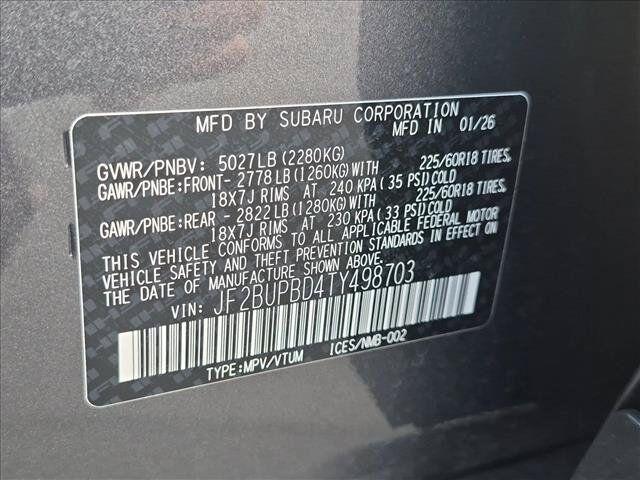 2026 Subaru Outback Premium Roseville CA