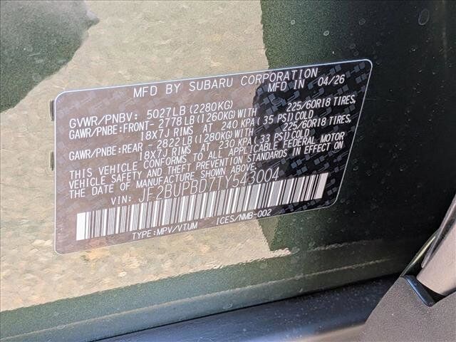 2026 Subaru Outback Premium Roseville CA