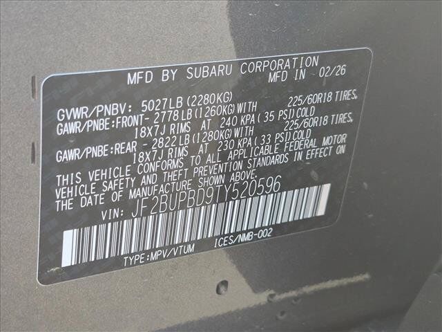 2026 Subaru Outback Premium Roseville CA