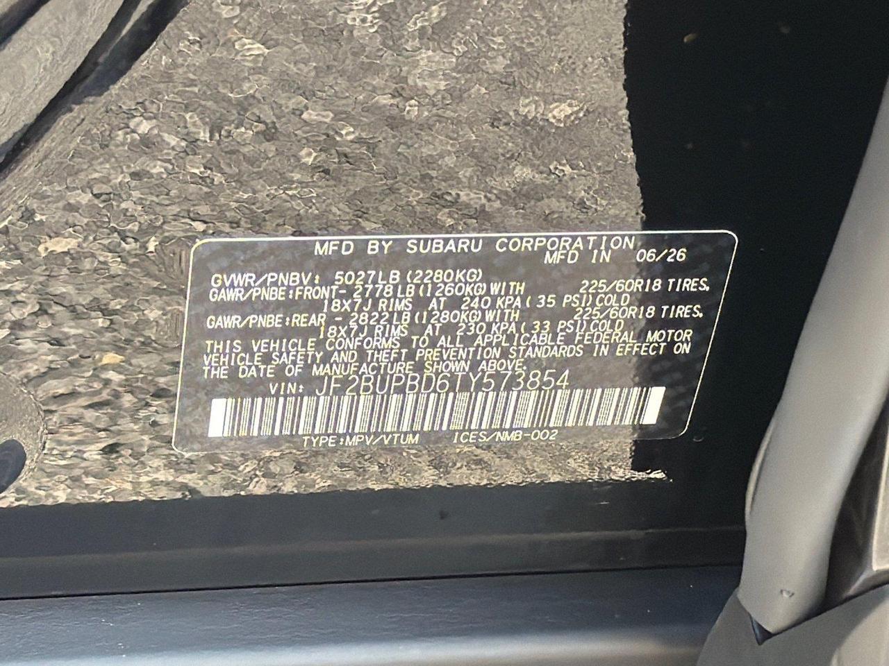 2026 Subaru Outback Premium Hagerstown MD