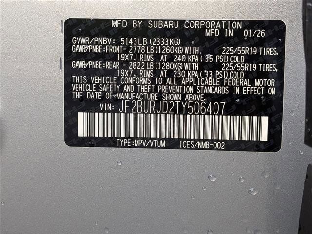 2026 Subaru Outback Touring XT Roseville CA