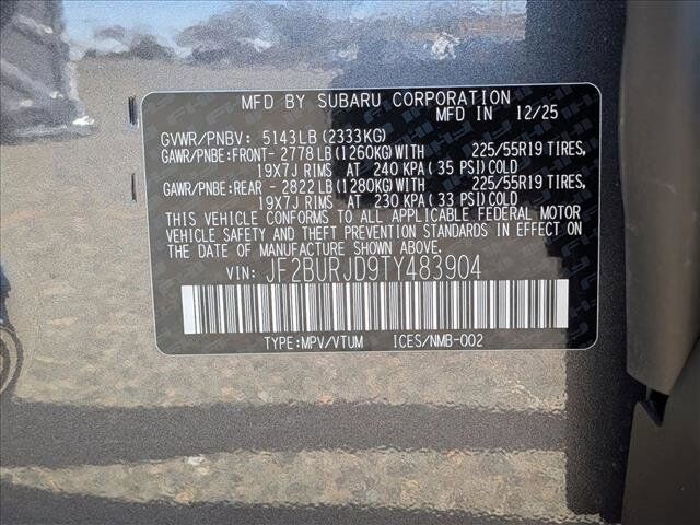 2026 Subaru Outback Touring XT Roseville CA