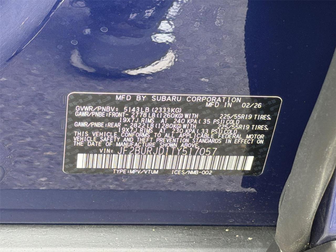 2026 Subaru Outback Touring XT Hagerstown MD