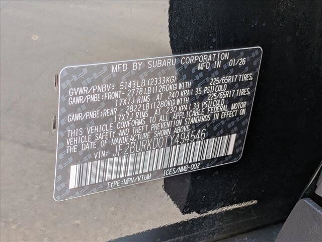 2026 Subaru Outback Wilderness Roseville CA