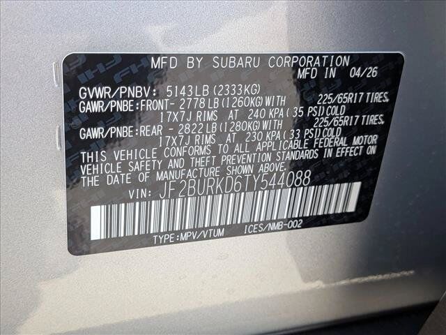 2026 Subaru Outback Wilderness Roseville CA