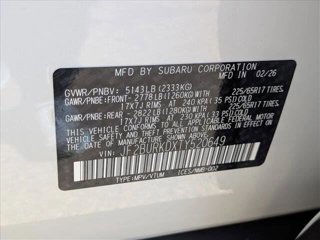 2026 Subaru Outback Wilderness Roseville CA