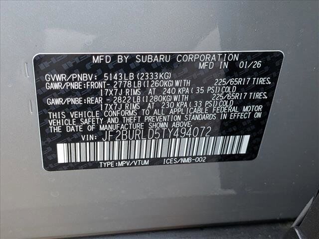 2026 Subaru Outback Wilderness Roseville CA