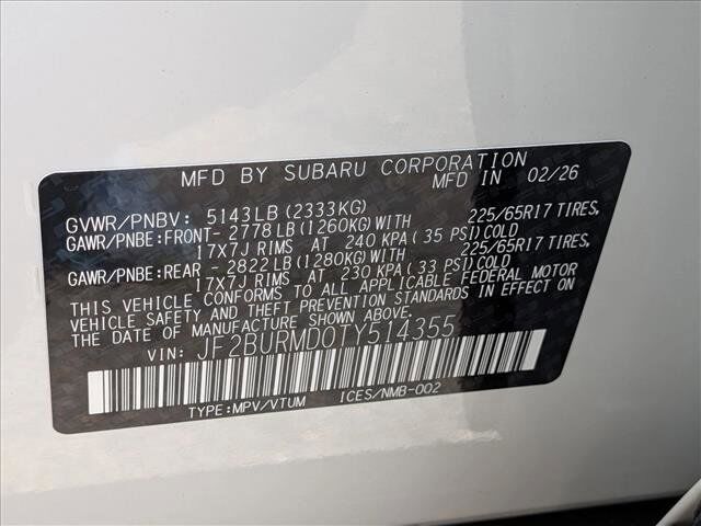 2026 Subaru Outback Wilderness Roseville CA