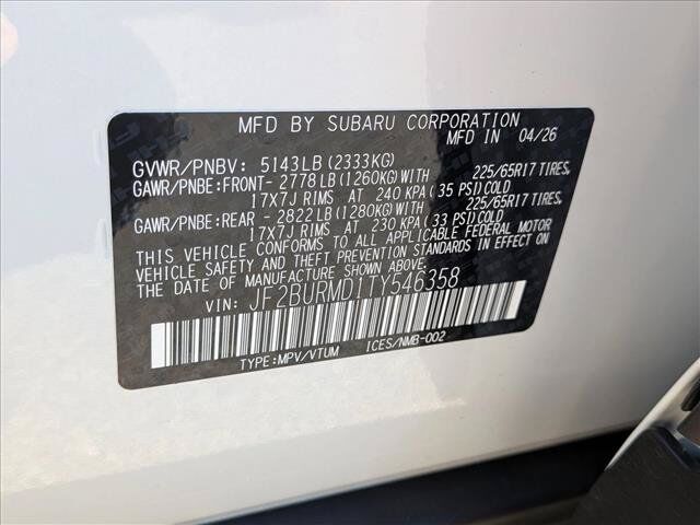 2026 Subaru Outback Wilderness Roseville CA