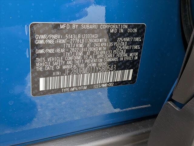 2026 Subaru Outback Wilderness Roseville CA