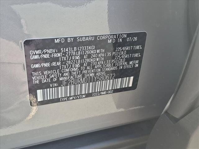 2026 Subaru Outback Wilderness Roseville CA