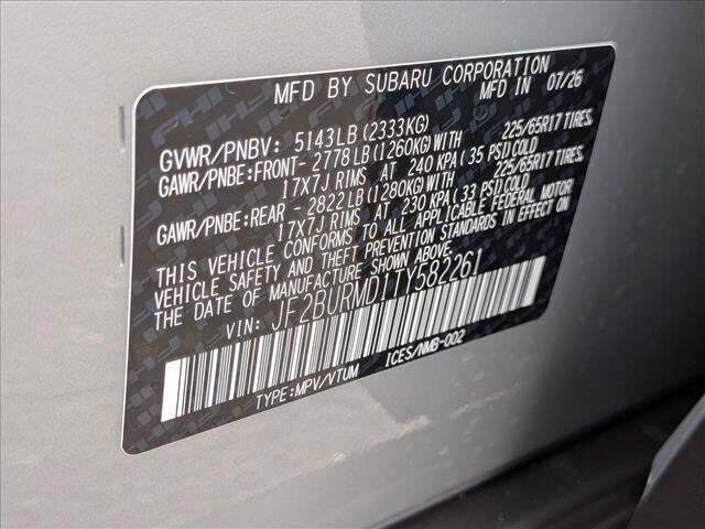 2026 Subaru Outback Wilderness Roseville CA