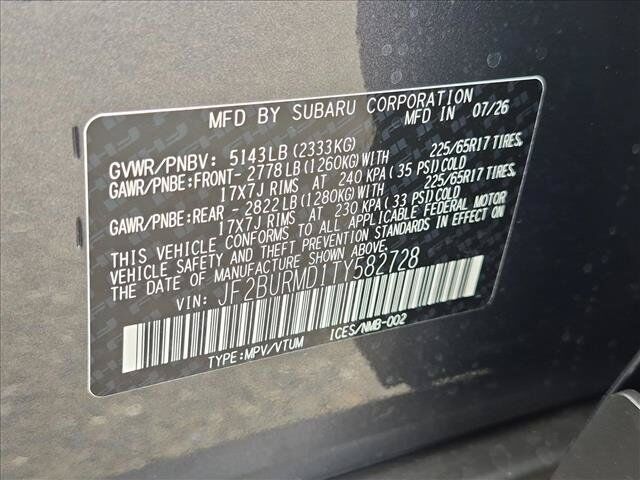 2026 Subaru Outback Wilderness Roseville CA
