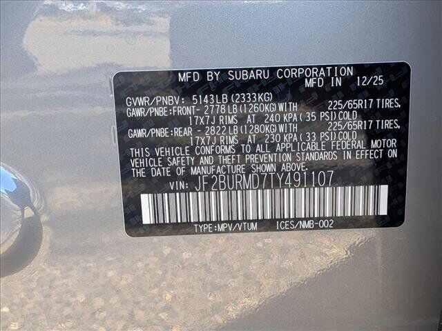 2026 Subaru Outback Wilderness Roseville CA